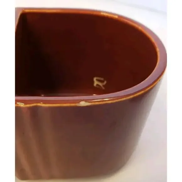 Vintage Art Deco Franciscan Ware Condiment Jars w/ Lids Underplate Pink & Maroon - Picture 10 of 13